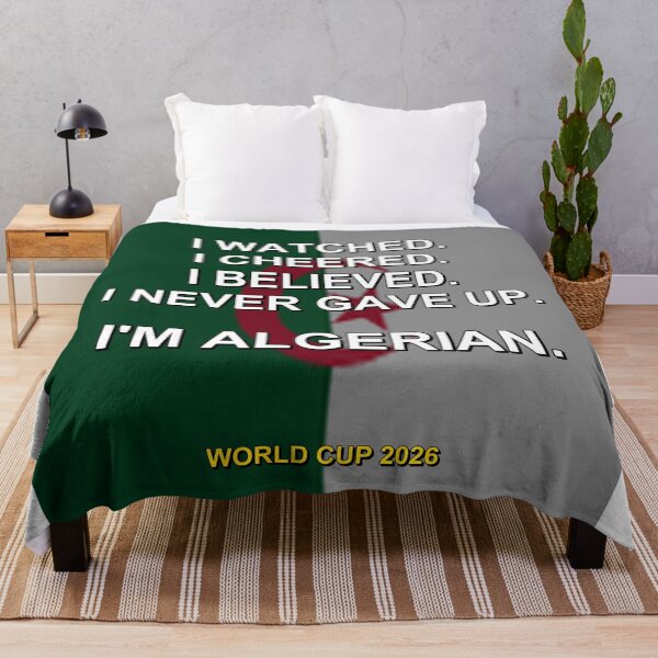 Item preview, I'm Algerian. World Cup 2026 National Fan Design designed and sold by ariksworld.