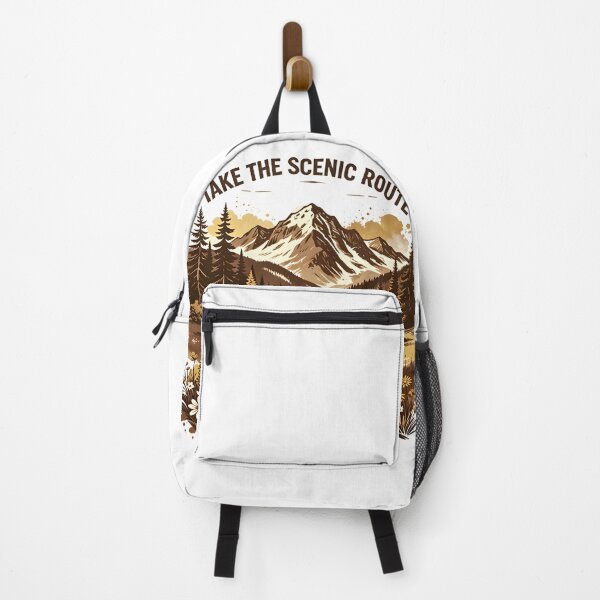 Item preview, Take The Scenic Route Retro Mountain Road Travel Design designed and sold by Spirit of Siam.