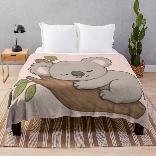 Aperçu de l'œuvre Koala mignon et endormi créée et vendue par MellowMunchkins.