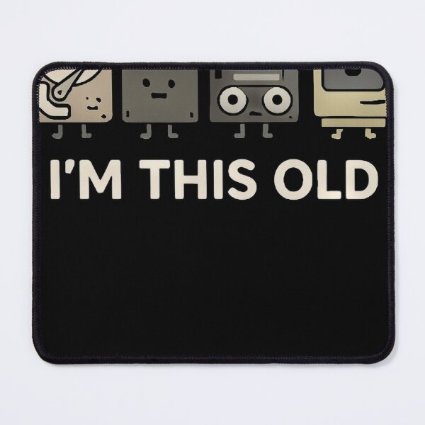 Item preview, I'm This Old - Media Cassette Classic #6952 designed and sold by pple-frame.