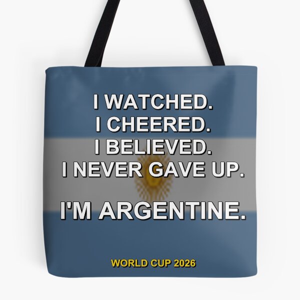 Item preview, I'm Argentine. World Cup 2026 National Fan Design designed and sold by ariksworld.