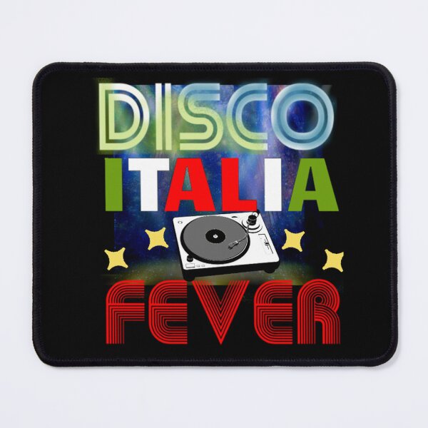 Item preview, Disco Italia Fever Black Fashion designed and sold by Graphroad.
