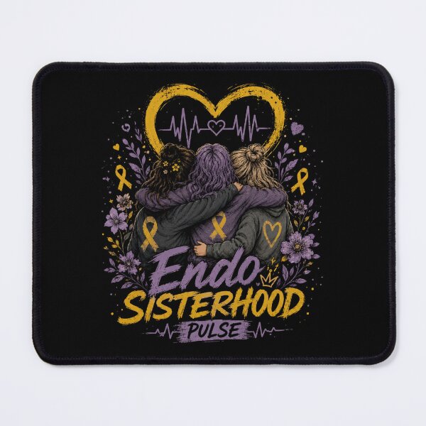 Item preview, Endo Sisterhood Pulse Chronic Illness Shirt designed and sold by Hanno0.