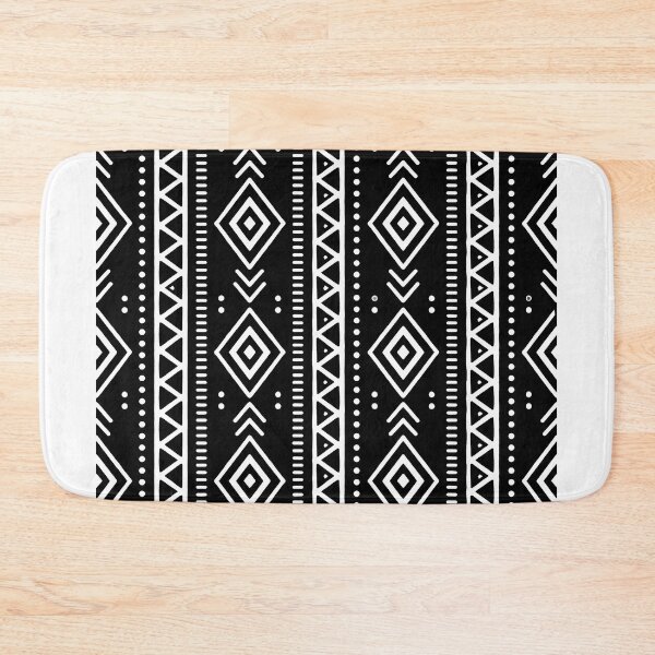 Item preview, African Mudcloth Tribal Geometric Pattern designed and sold by SavannaCanvas.