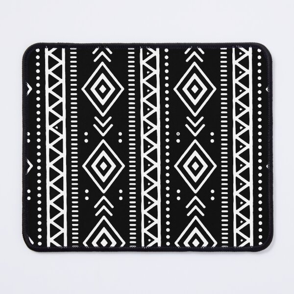 Item preview, African Mudcloth Tribal Geometric Pattern designed and sold by SavannaCanvas.