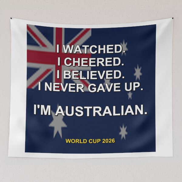 Item preview, I'm Australian. World Cup 2026 National Fan Design designed and sold by ariksworld.