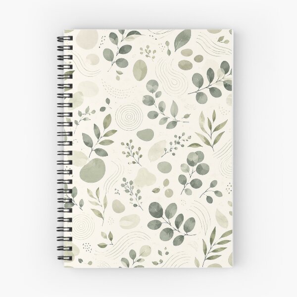 Item preview, Soothing Biophilic Nature Pattern – Calm Zen Eucalyptus & Pebbles designed and sold by OpenDreamArts.