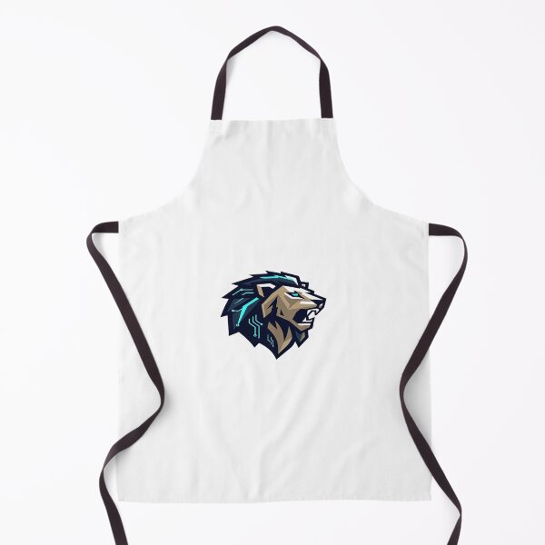 Artikelvorschau, Cyber Lion Emblem – Futuristic Geometric Tech Logo entworfen und verkauft von Artisan Finds Online.
