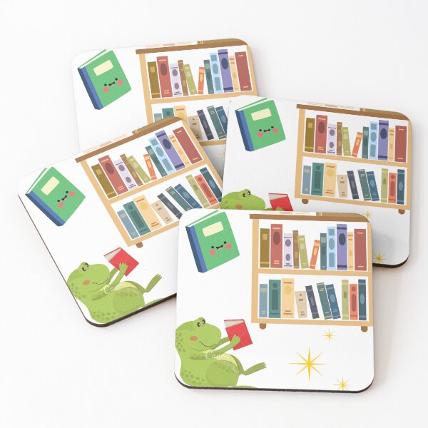 Item preview, Cute Reading Time – Cozy Books and Library Aesthetic designed and sold by Emianartstudio.