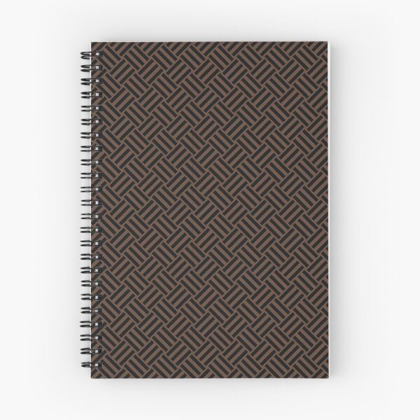 Item preview, Brown and Black basket weave designed and sold by pattern-archive.