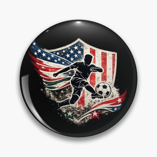 Item preview, American Soccer Fan Gift Vintage designed and sold by Corvoria.