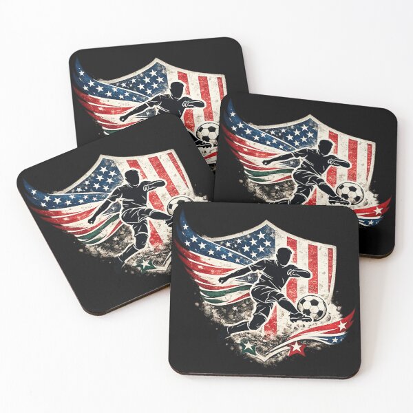 Item preview, American Soccer Fan Gift Vintage designed and sold by Corvoria.
