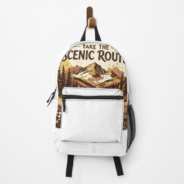 Item preview, Take The Scenic Route Retro Mountain Road Travel Design designed and sold by Spirit of Siam.