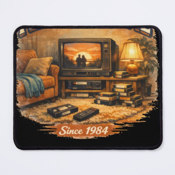 Item preview, Feels Like Home Since 1984 Retro 80s Home Decor #7147 designed and sold by pple-frame.