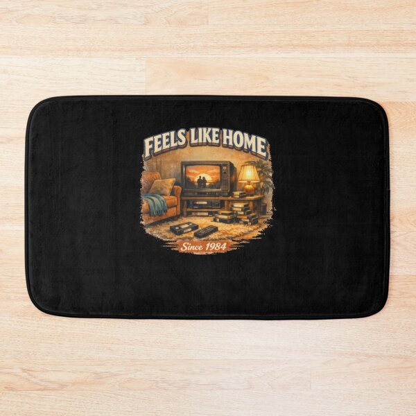 Item preview, Feels Like Home Since 1984 Retro 80s Home Decor #7147 designed and sold by pple-frame.
