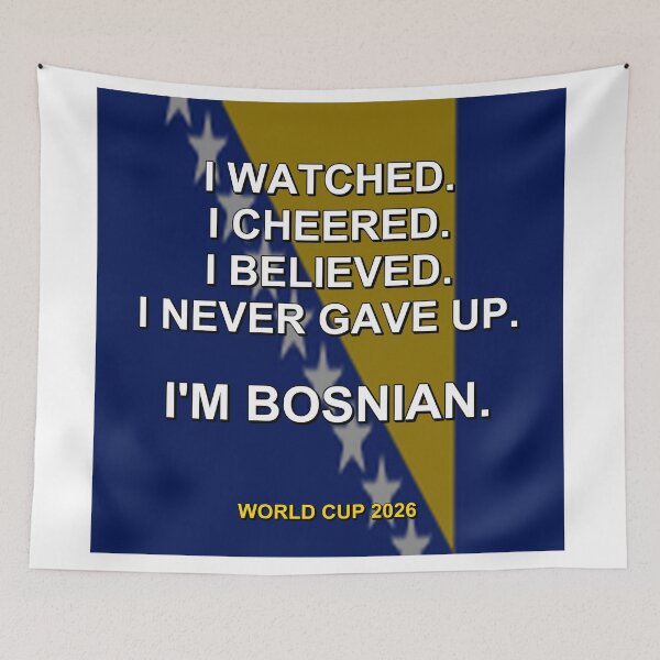 Item preview, I'm Bosnian. World Cup 2026 National Fan Design designed and sold by ariksworld.