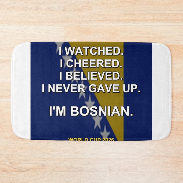 Item preview, I'm Bosnian. World Cup 2026 National Fan Design designed and sold by ariksworld.