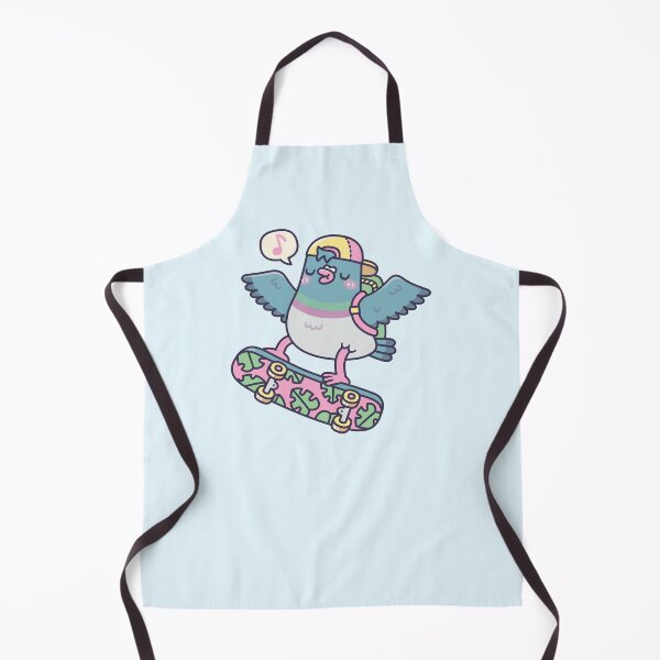 Item preview, Funny Skateboarding Pigeon designed and sold by rustydoodle.
