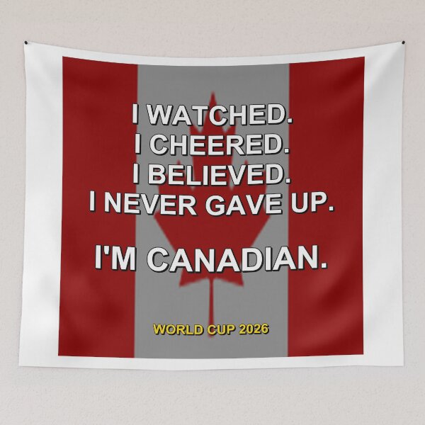 Item preview, I'm Canadian. World Cup 2026 National Fan Design designed and sold by ariksworld.