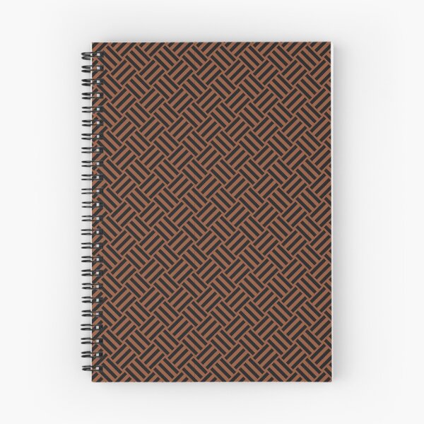 Item preview, Copper and Black basket weave designed and sold by pattern-archive.
