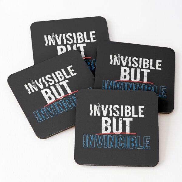 Item preview, Invisible but Invincible Endometriosis Tee designed and sold by Hanno0.