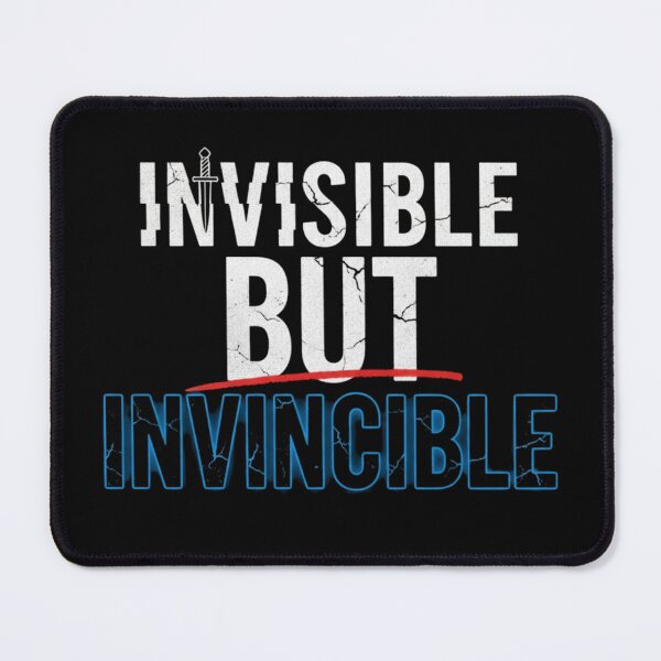 Item preview, Invisible but Invincible Endometriosis Tee designed and sold by Hanno0.
