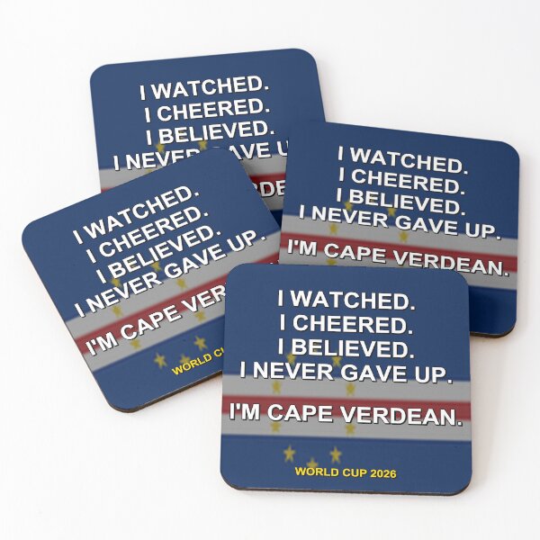 Item preview, I'm Cape Verdean. World Cup 2026 National Fan Design designed and sold by ariksworld.
