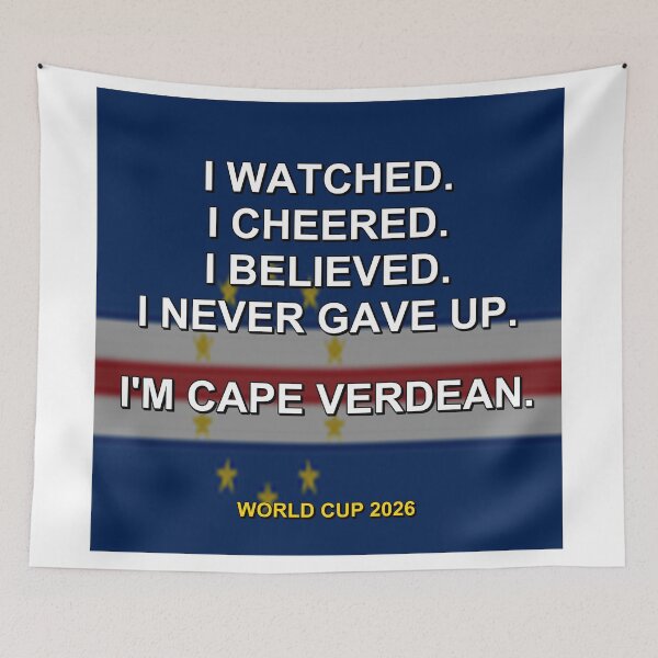Item preview, I'm Cape Verdean. World Cup 2026 National Fan Design designed and sold by ariksworld.