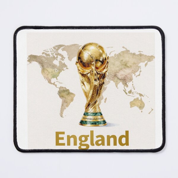 Item preview, England World Cup Trophy illustration Football Art designed and sold by Muayad Al-Farhan.