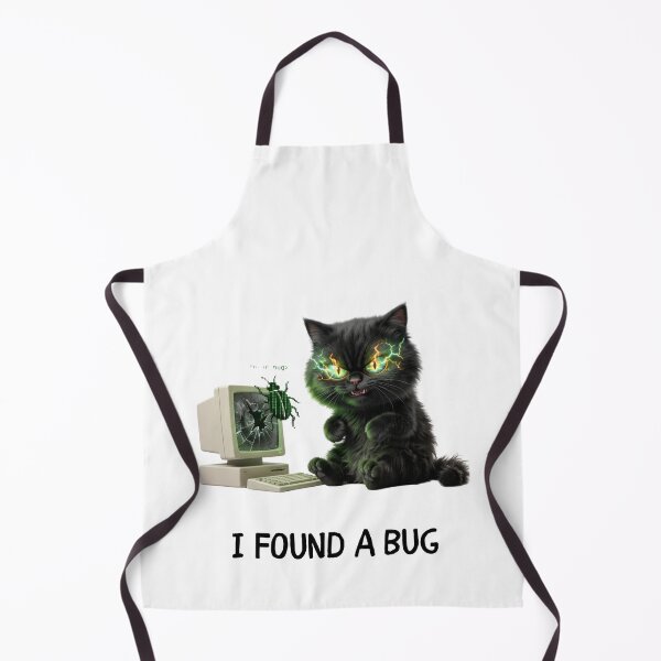 Item preview, Funny Programmer Gift I Found A Bug Cat Developer Humor Shirt designed and sold by Dev Mode.