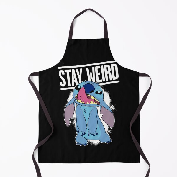 Item preview, Stay Weird Cute Blue Alien Licking designed and sold by dititipi.