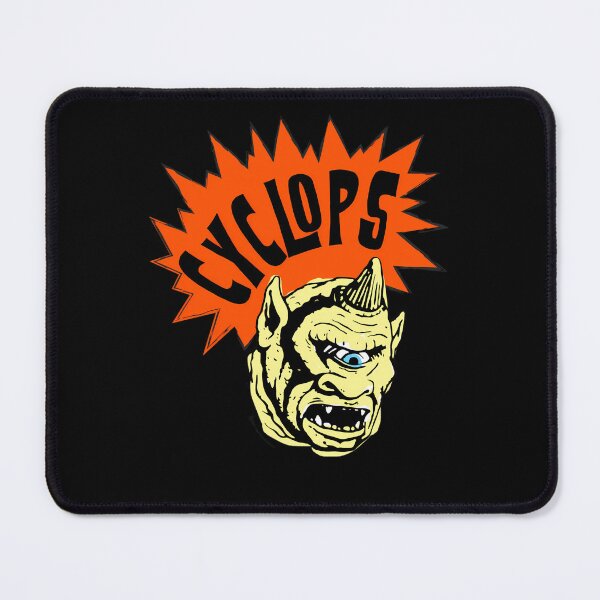 Item preview, Eyed Mythological Creature Head Below a Bold Text and Sharp designed and sold by akmanm.