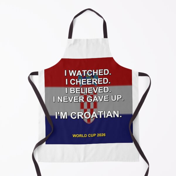 Item preview, I'm Croatian. World Cup 2026 National Fan Design designed and sold by ariksworld.