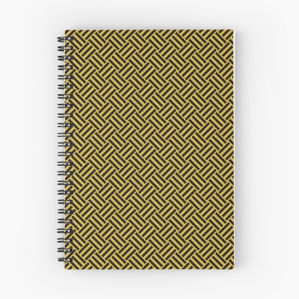 Item preview, Gold and Black basket weave designed and sold by pattern-archive.