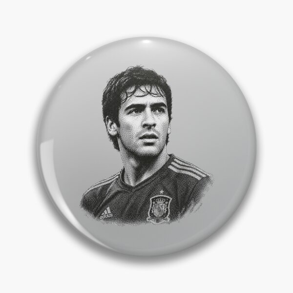 Item preview, Raul Gonzalez Portrait - Real Madrid Football Legend designed and sold by Sports Boutique.