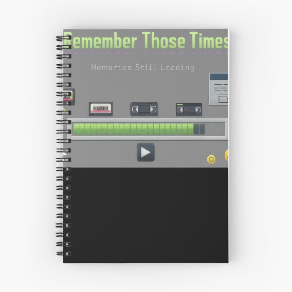 Item preview, Remember Those Times Memories Still Loading Retro Nostalgia Gamer Tech #3550 designed and sold by pple-frame.