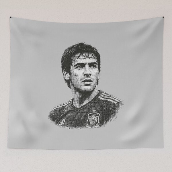 Item preview, Raul Gonzalez Portrait - Real Madrid Football Legend designed and sold by Sports Boutique.