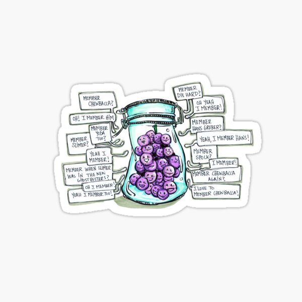 member berries stress ball