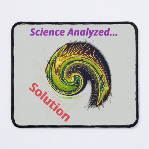 Item preview, Science Solution, a Graphic Science gift, for the geek and research enthusiast designed and sold by PiperParrot.