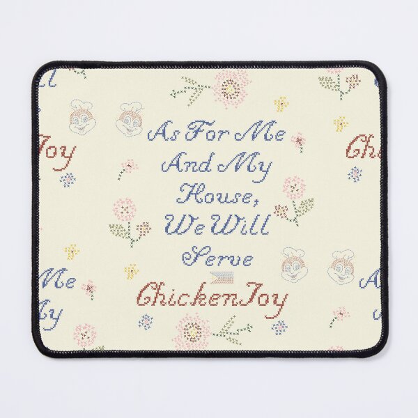Item preview, FUNNY CROSS STITCH CHICKENJOY AS FOR ME AND MY HOUSE designed and sold by aydapadi.