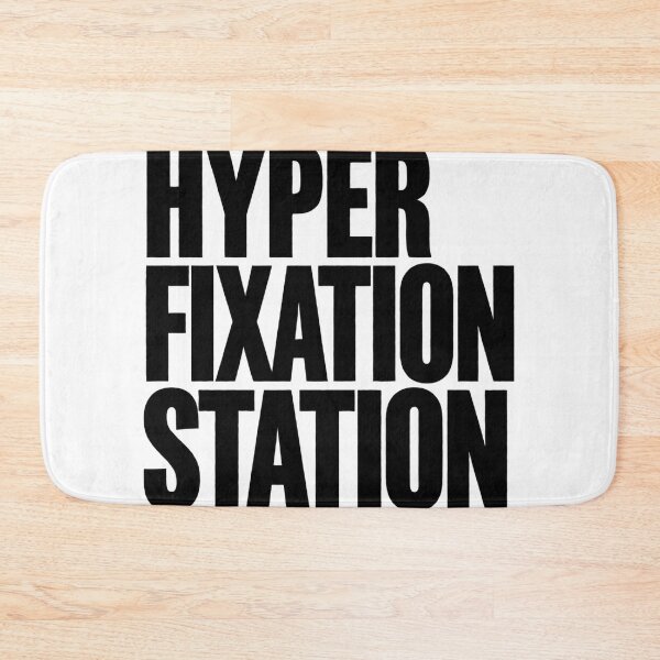Item preview, Hyperfixation Station Funny Mental Health Awareness Design designed and sold by MynameisJEFF.