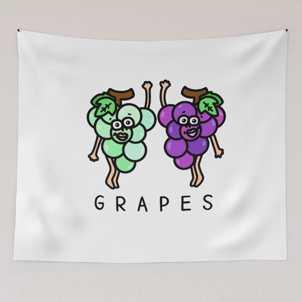 Item preview, Cute GRAPES designed and sold by kanaehonkawa.