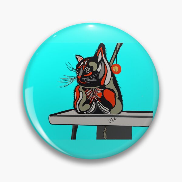 Item preview, Leroy the Cat designed and sold by TinaJostDesigns.