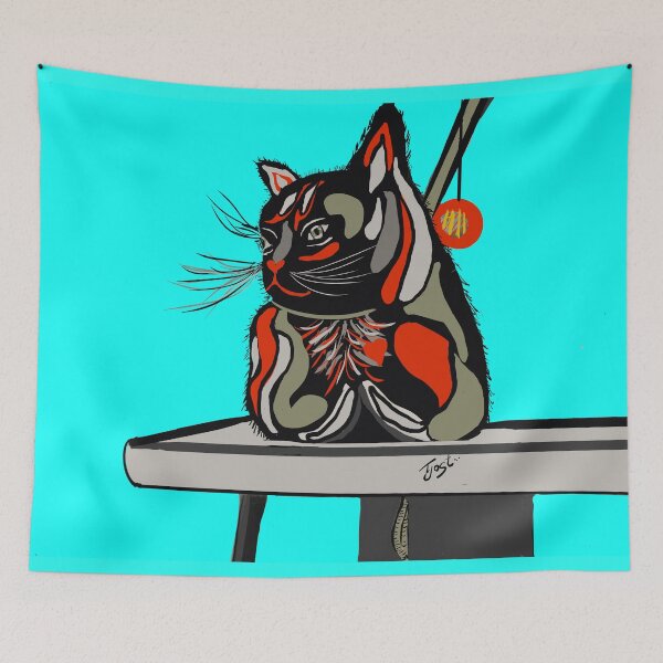Item preview, Leroy the Cat designed and sold by TinaJostDesigns.