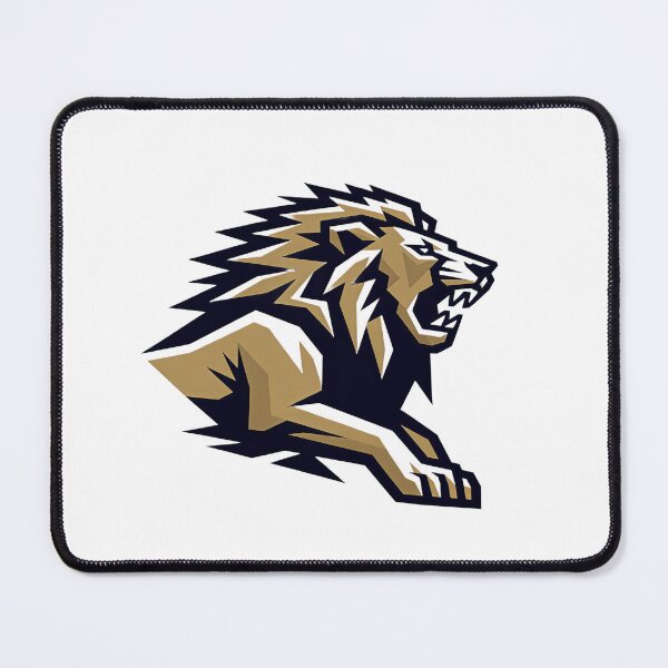 Artikelvorschau, Majestic Geometric Lion – Bold Minimalist Vector Logo entworfen und verkauft von Artisan Finds Online.