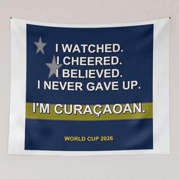 Item preview, I'm Curaçaoan. World Cup 2026 National Fan Design designed and sold by ariksworld.