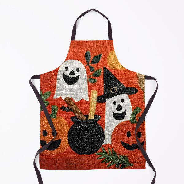 Item preview, Cute Halloween Ghosts and Jack-o'-Lanterns designed and sold by colorful-white.
