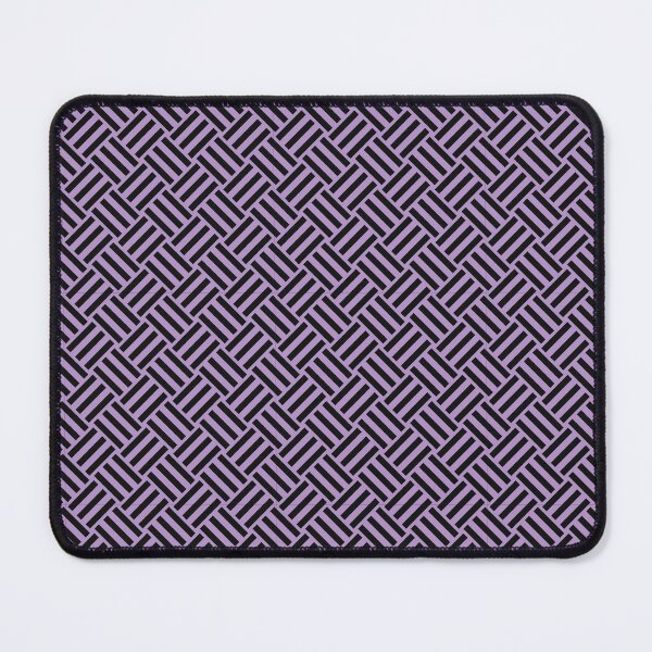 Item preview, Purple and Black basket weave designed and sold by pattern-archive.