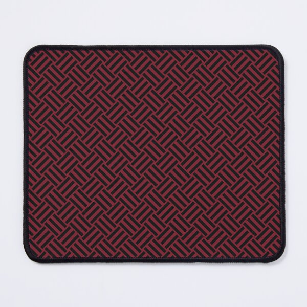 Item preview, Red and Black basket weave designed and sold by pattern-archive.