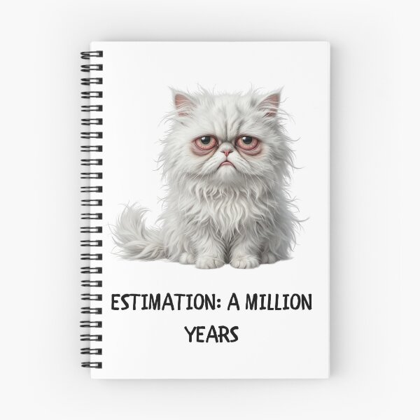 Item preview, Funny Programmer Gift Estimation A Million Years Cat Humor Shirt designed and sold by Dev Mode.